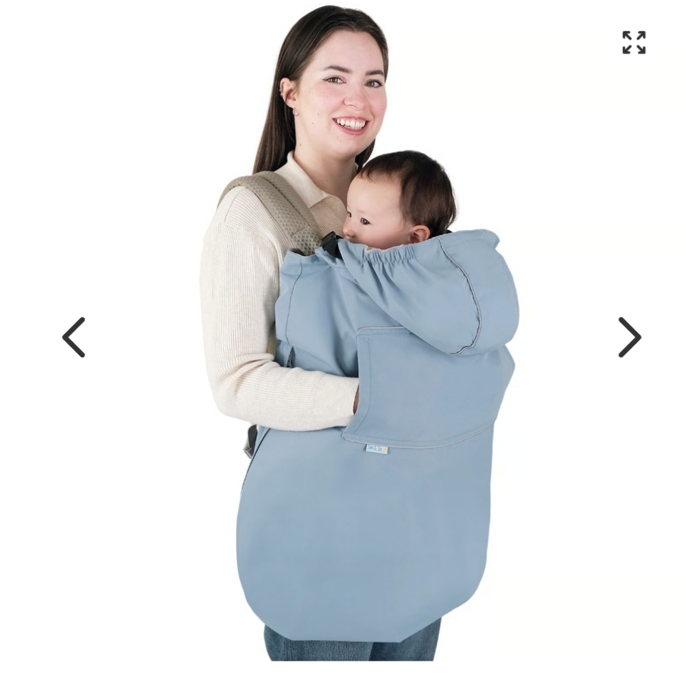 Jan And Jul Baby Waterproof Carrier Cover- Color Dusty Orange